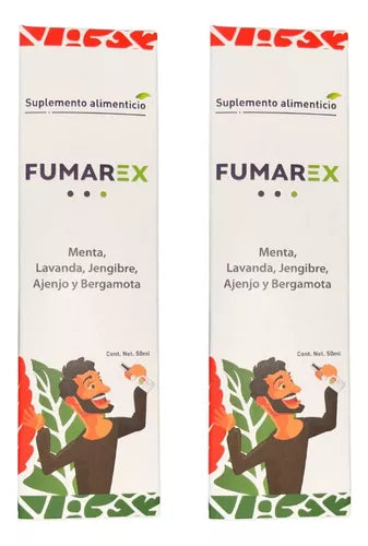 Combo Fumarex X2 Und Relax Dejar Fumar - 50mL